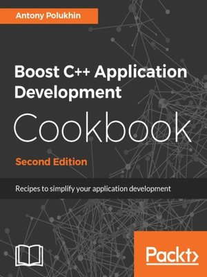 cover image of Boost C++ Application Development Cookbook